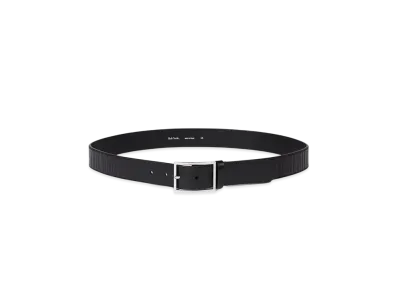Paul Smith Shadow Stripe Belt "Black"