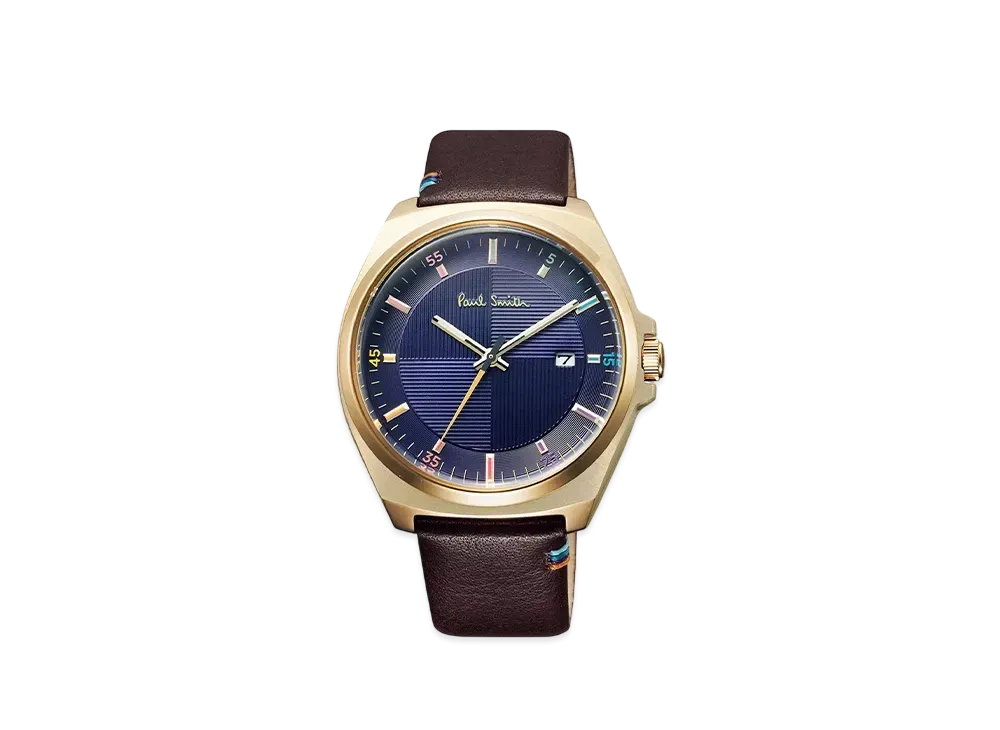 Paul Smith Closed Eyes Pair Men's Watch "Navy"