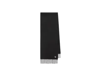 Paul Smith Zebra One Point Muffler "Black"