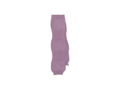 Paul Smith Texture Mix Knit Scarf "Lilac"