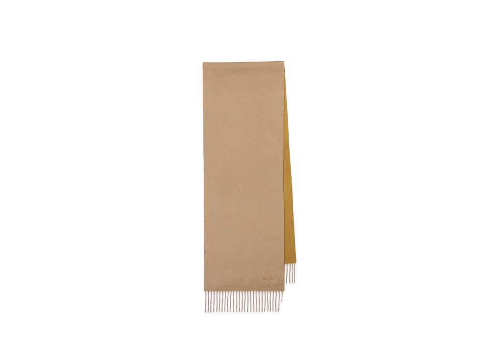 Paul Smith Cashmere Reversible Scarf "Beige"