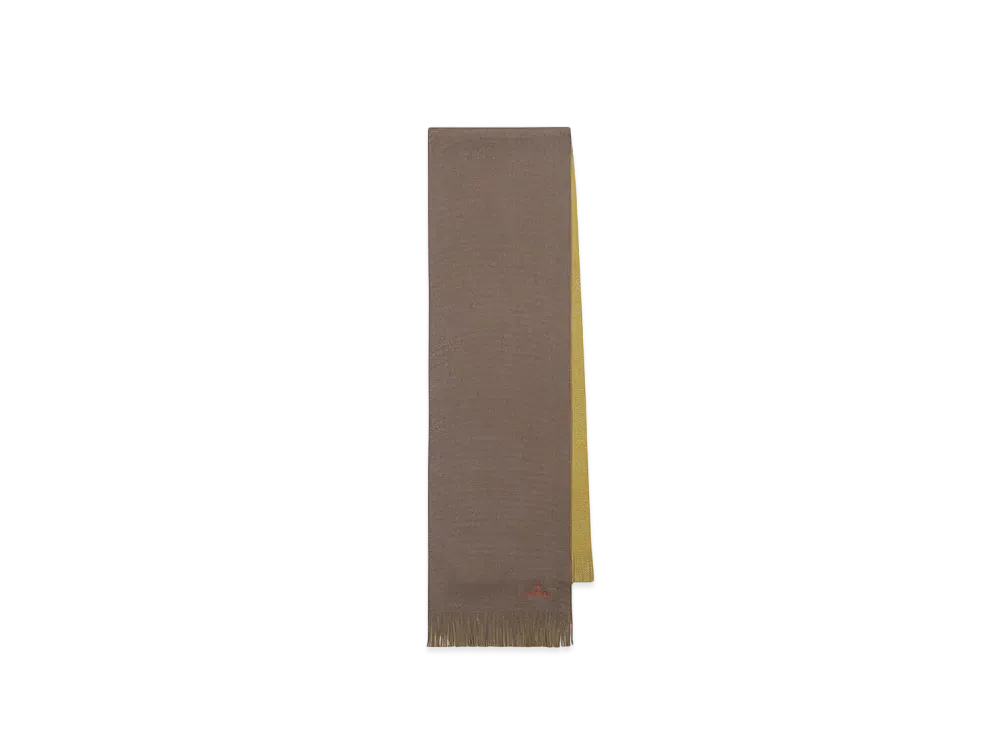 Paul Smith Solid Russell Reversible Muffler "GrayishBeige"