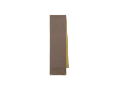 Paul Smith Solid Russell Reversible Muffler "GrayishBeige"