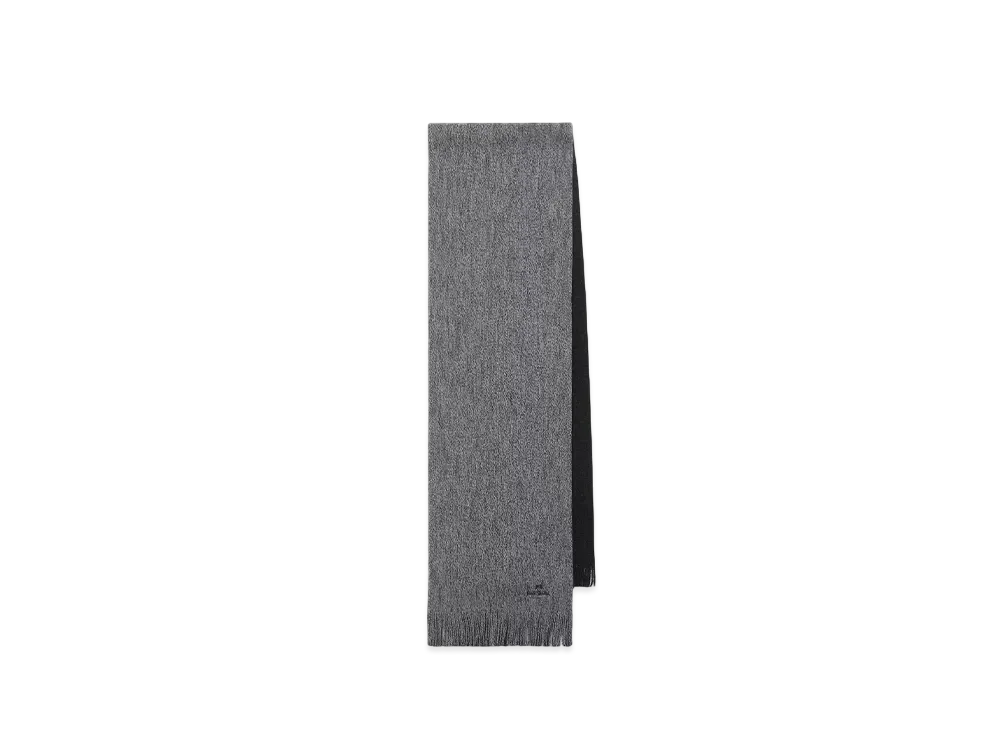 Paul Smith Solid Russell Reversible Muffler "Gray"