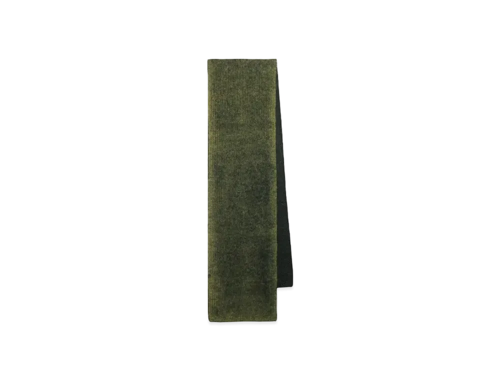 Paul Smith Acid Wash Knit Scarf "Green"