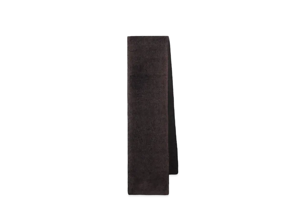 Paul Smith Acid Wash Knit Scarf "ChocolateBrown"