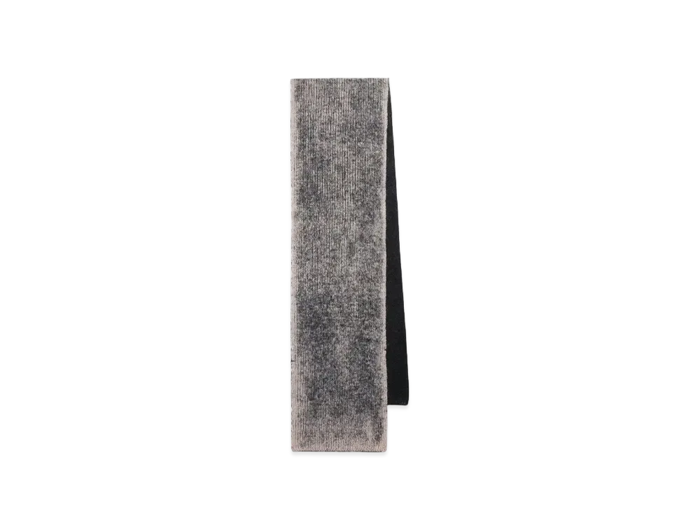 Paul Smith Acid Wash Knit Scarf "Gray"