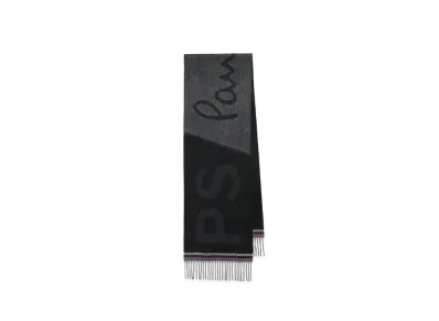 Paul Smith PS Big Logo Muffler "Black"