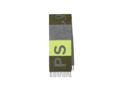 Paul Smith Big Logo Scarf "Khaki"