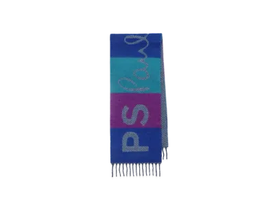 Paul Smith Big Logo Scarf "Blue"