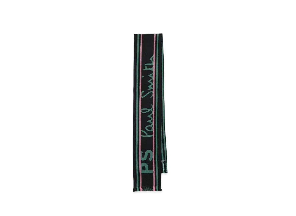 Paul Smith PS Logo Muffler "Black"