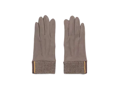 Paul Smith Artist Stripe Rib Gloves "Beige"