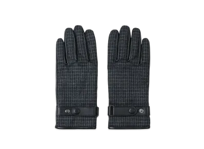 Paul Smith Classic Check Combination Gloves "Gray"