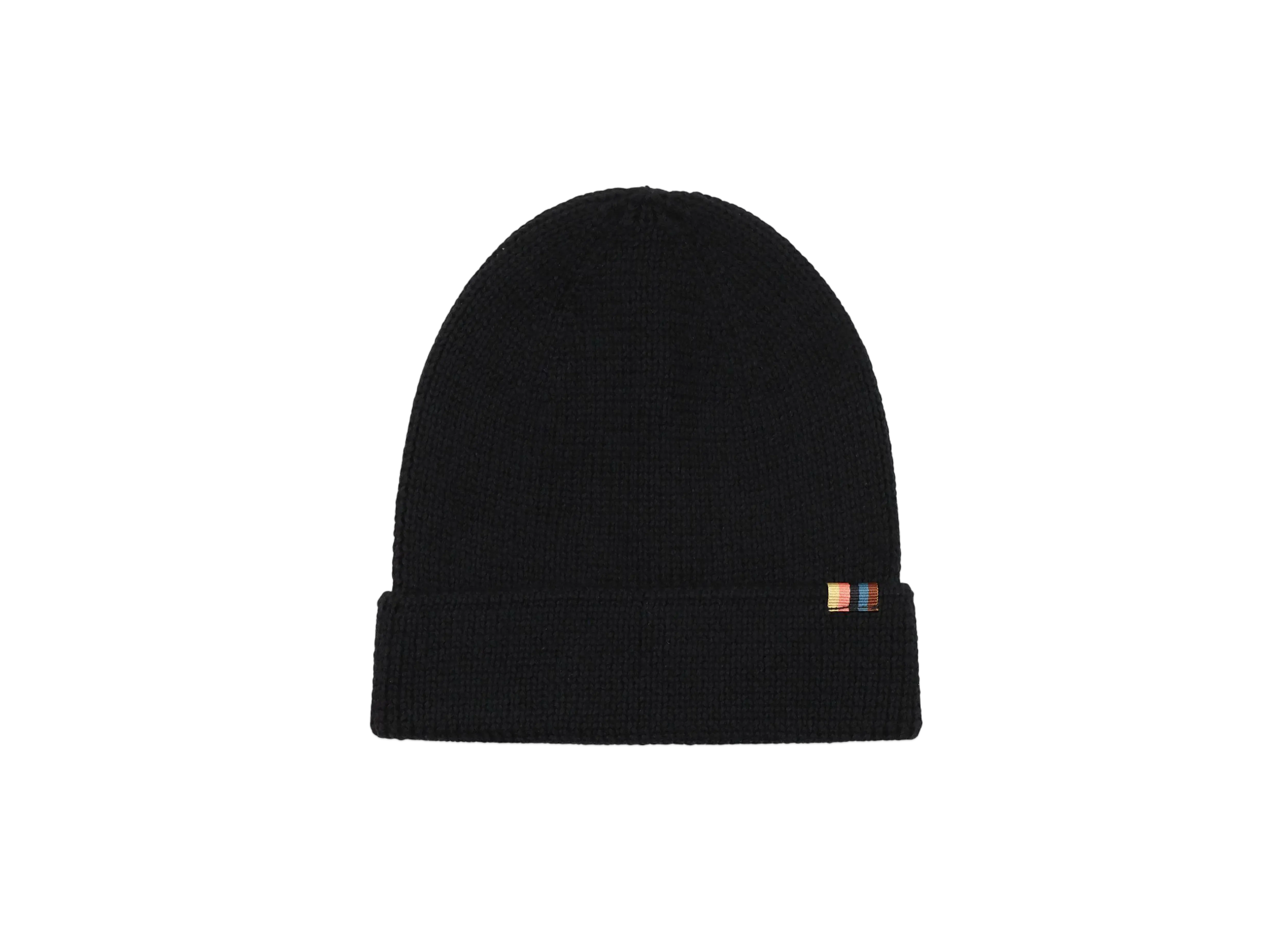 Paul Smith Artist Stripe Tab Knit Cap "Black"