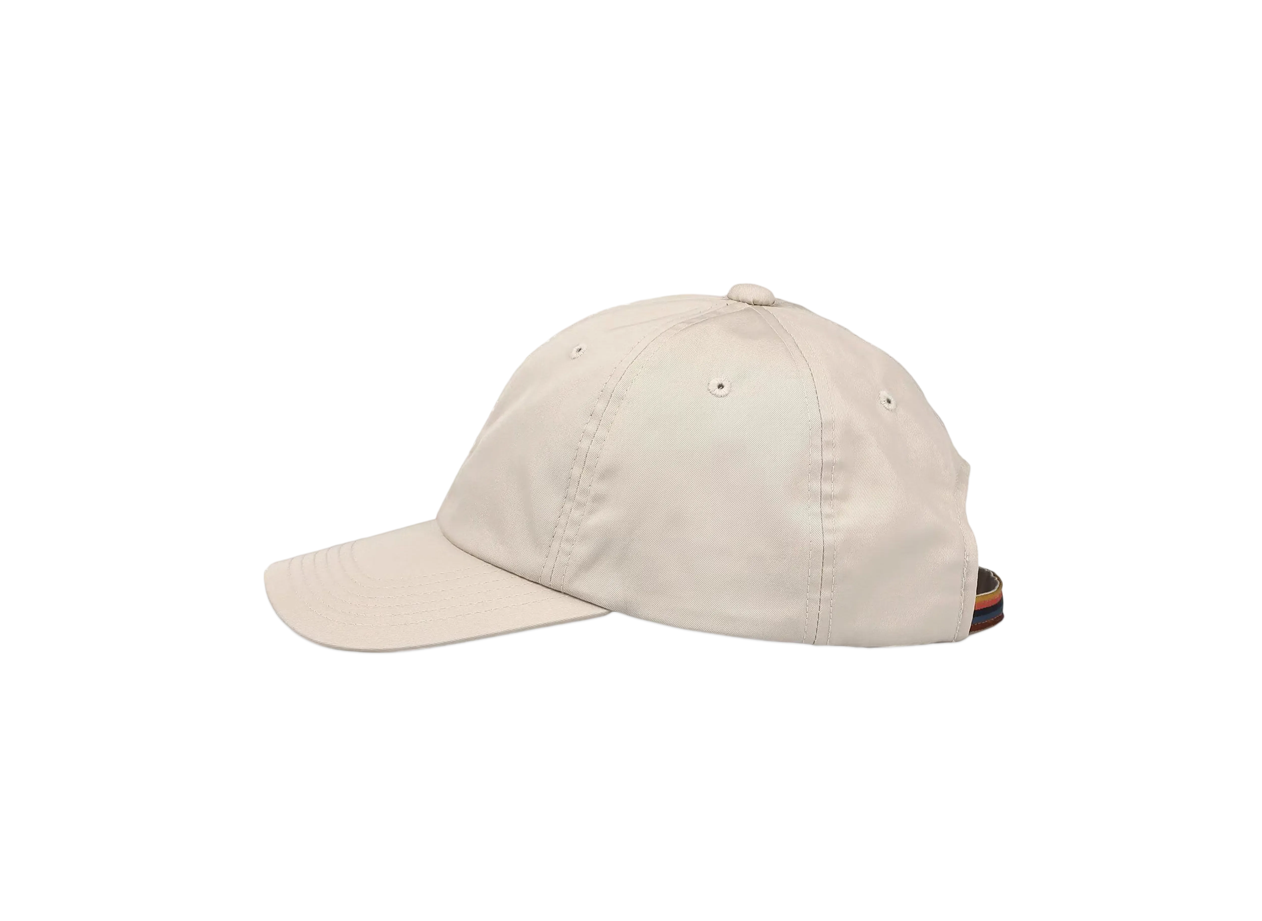 Paul Smith Artist Stripe Belt Cap "LightBeige"