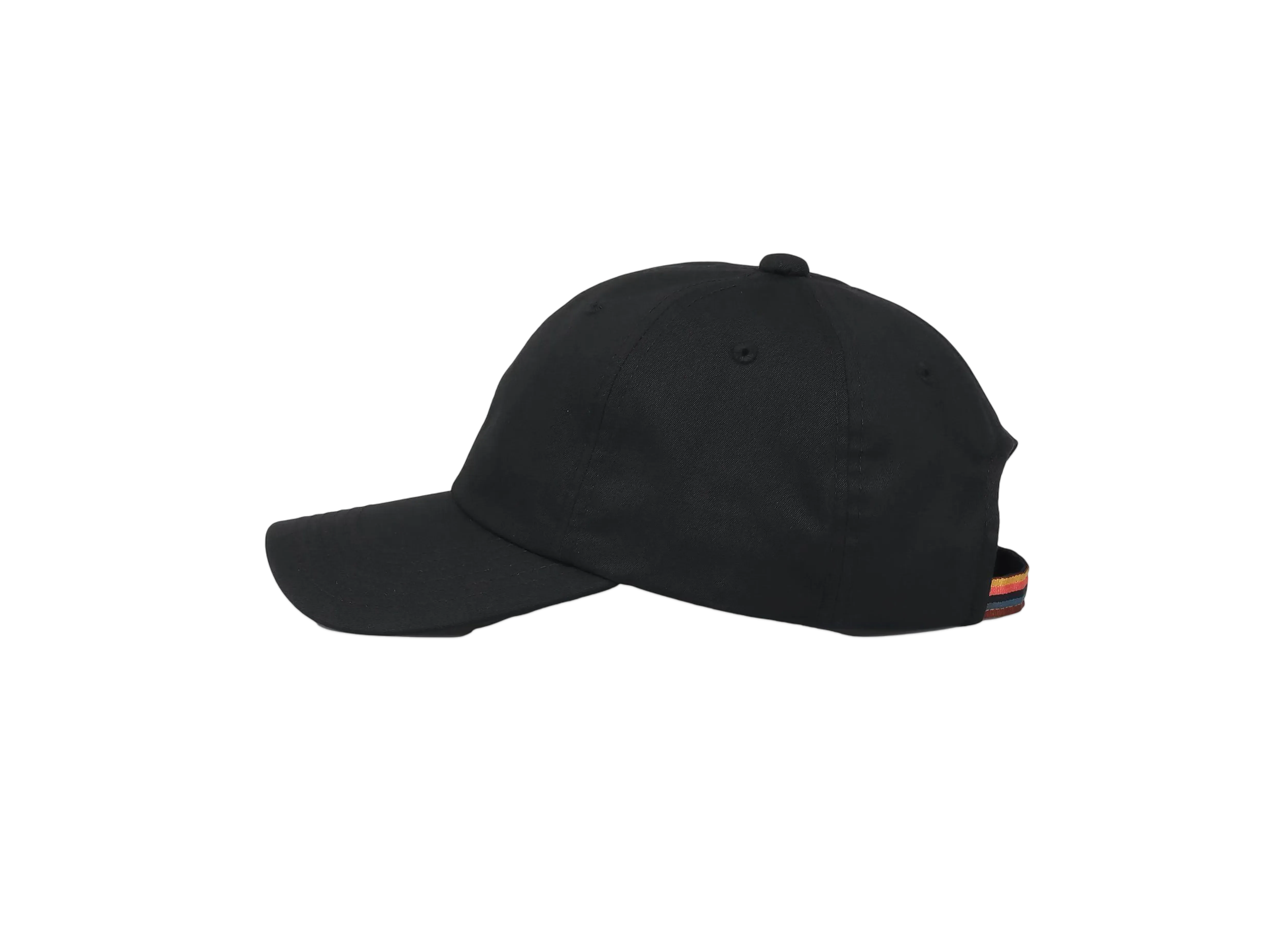 Paul Smith Artist Stripe Belt Cap "Black"