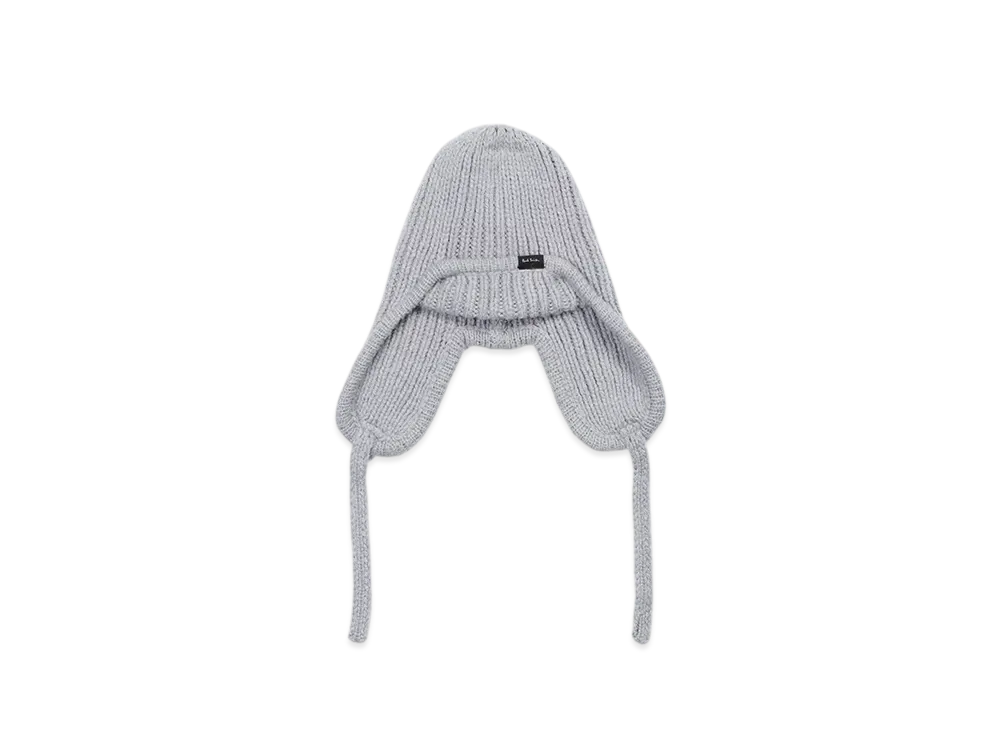 Paul Smith Low Gauge Flight Knit Cap "IceGray"
