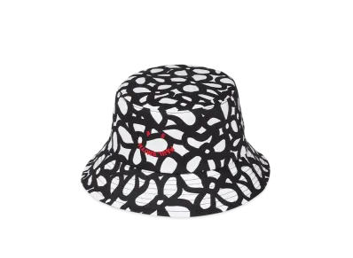 Paul Smith Happy Floral Camo Bucket Hat "White"