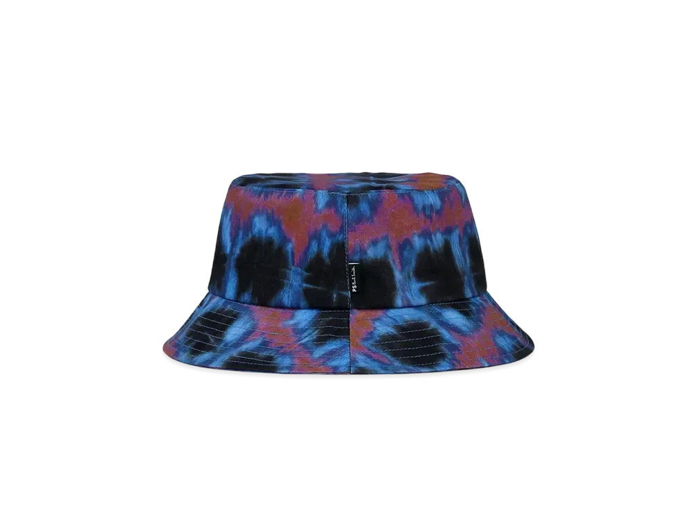 Paul Smith Shibori Bucket Hat "Blue"