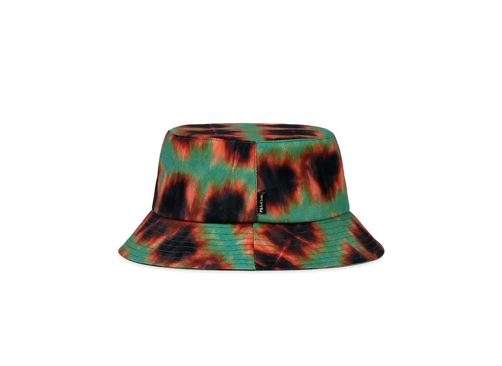Paul Smith Shibori Bucket Hat "Green"