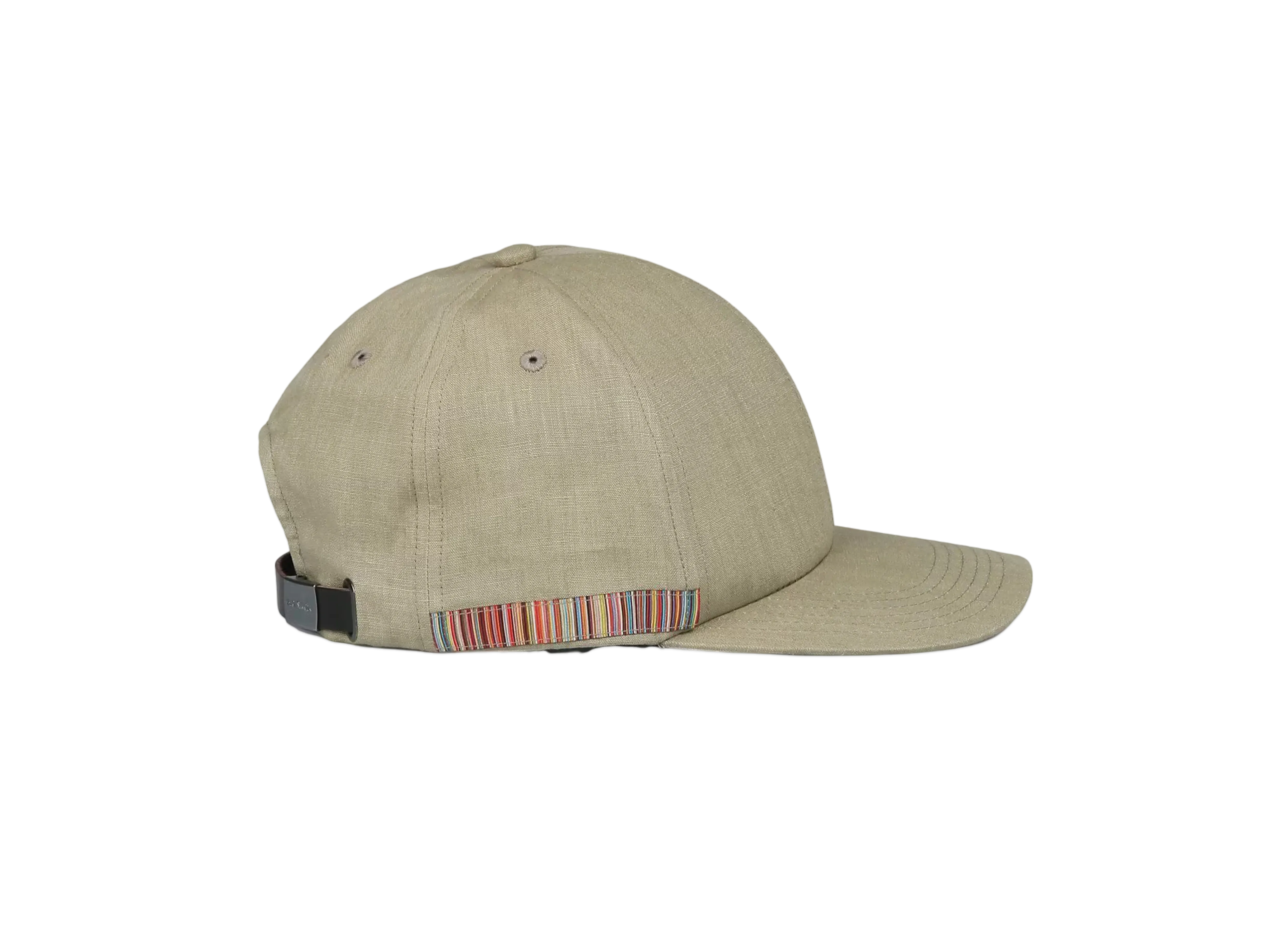 Paul Smith Signature Point Linen Cap "Khaki"
