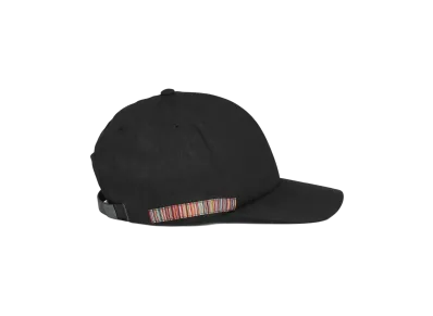 Paul Smith Signature Point Linen Cap "Black"