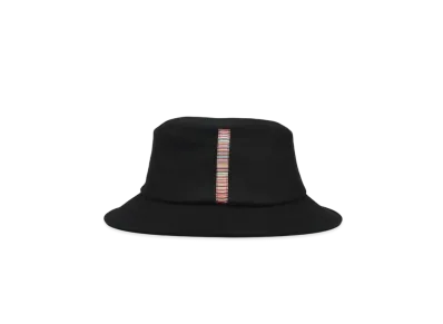 Paul Smith Signature Striped Line Bucket Hat "Black"