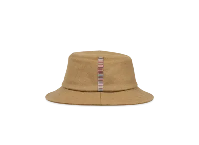 Paul Smith Signature Striped Line Bucket Hat "Beige"