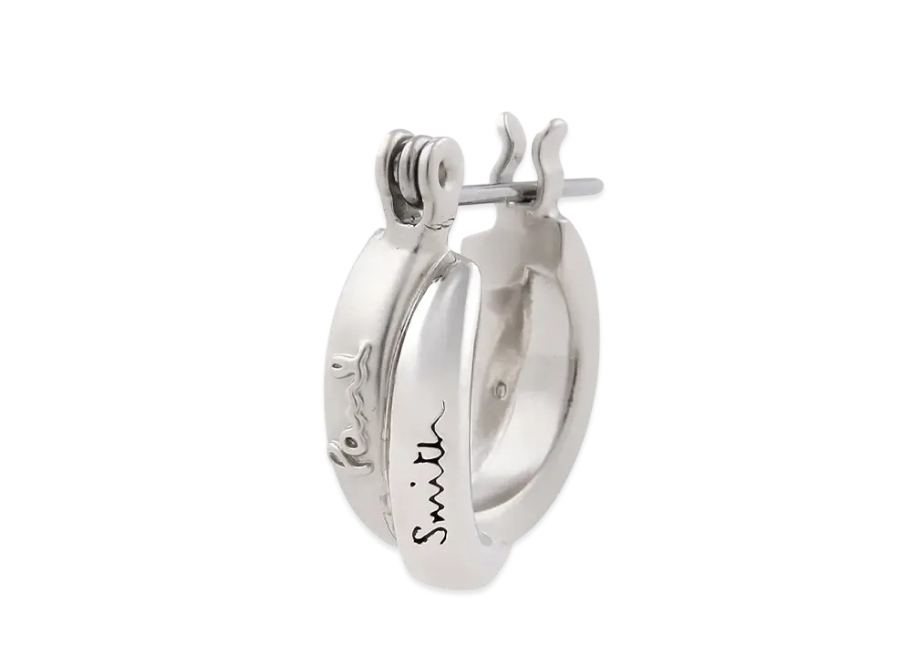 Paul Smith Double Ring Motif Single Earring "Silver"