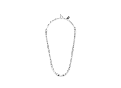 Paul Smith Mixed Chain Mantel Necklace "Silver"
