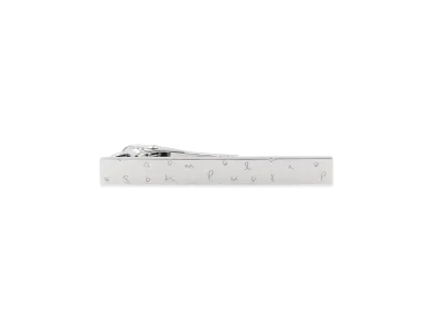 Paul Smith Logo / Dots Tie Bar "Silver"