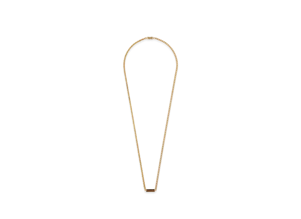 Paul Smith Tonal Stone Necklace "Gold"