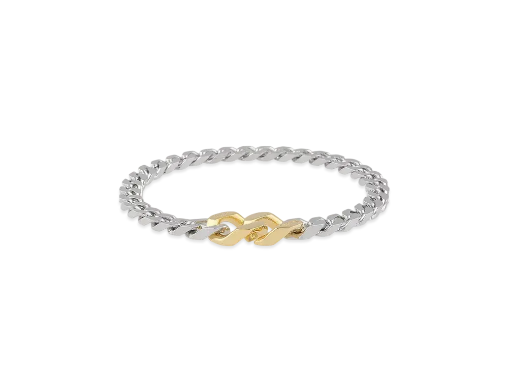 Paul Smith Curb Chain Bracelet "Silver"