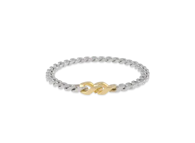 Paul Smith Curb Chain Bracelet "Silver"