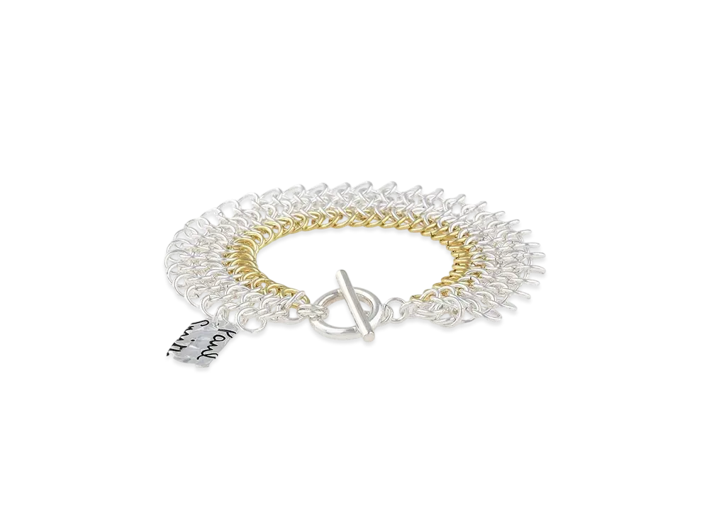 Paul Smith Hauberk Bracelet "Silver"