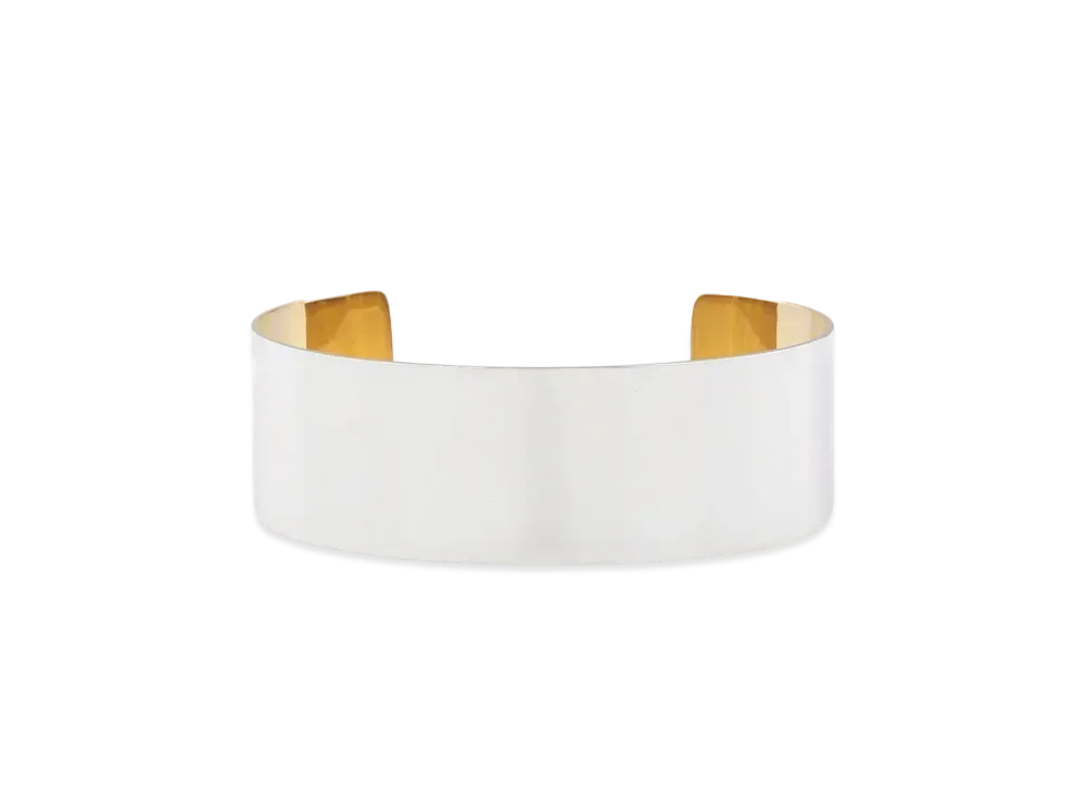 Paul Smith Reverse Contrast Bangle "Silver"