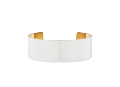 Paul Smith Reverse Contrast Bangle "Silver"
