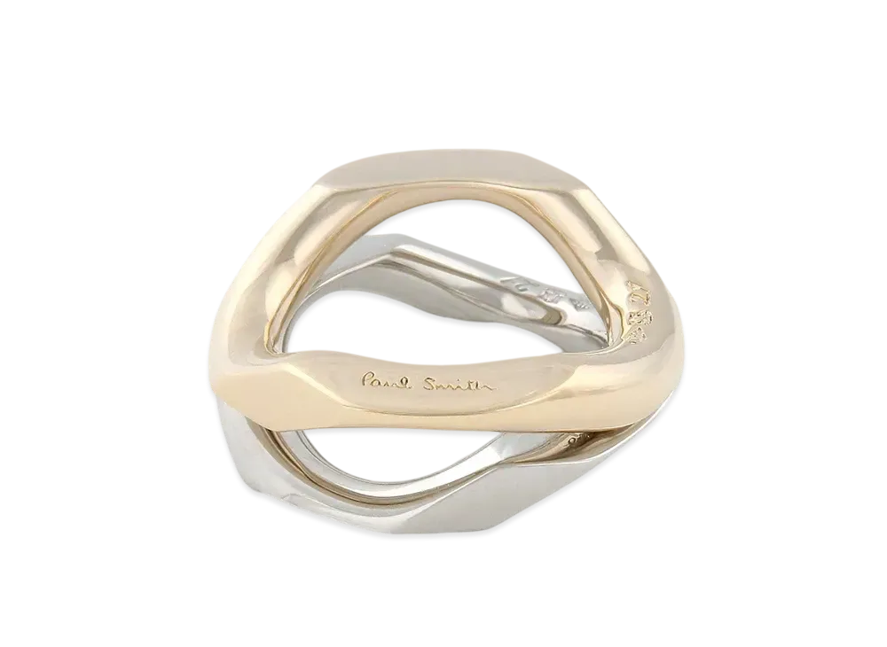 Paul Smith Link Double Ring "Gold"