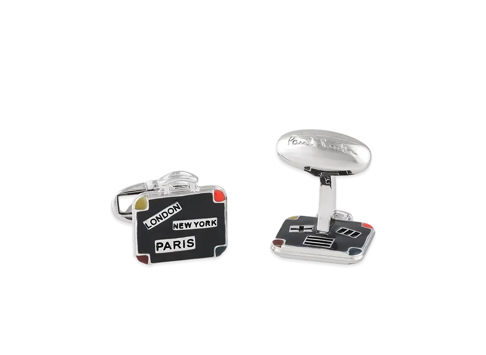 Paul Smith Suitcase Cufflinks "Black"