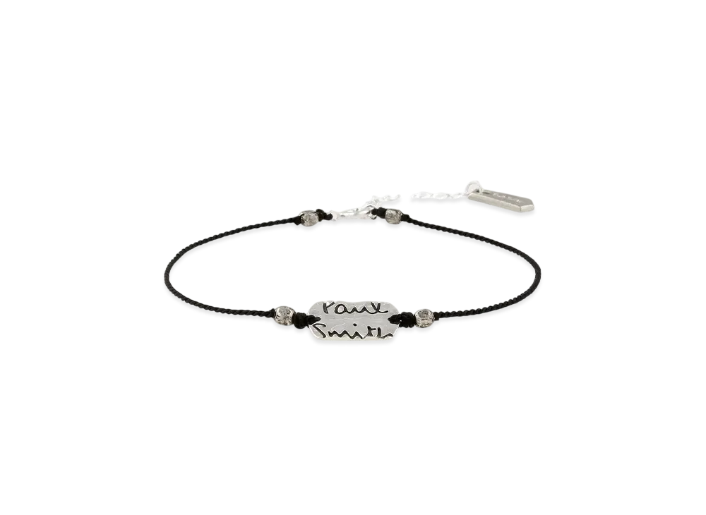Paul Smith Emboss Logo Bracelet "Silver"
