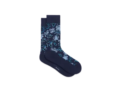 Paul Smith Yucca Casual Socks "Navy"