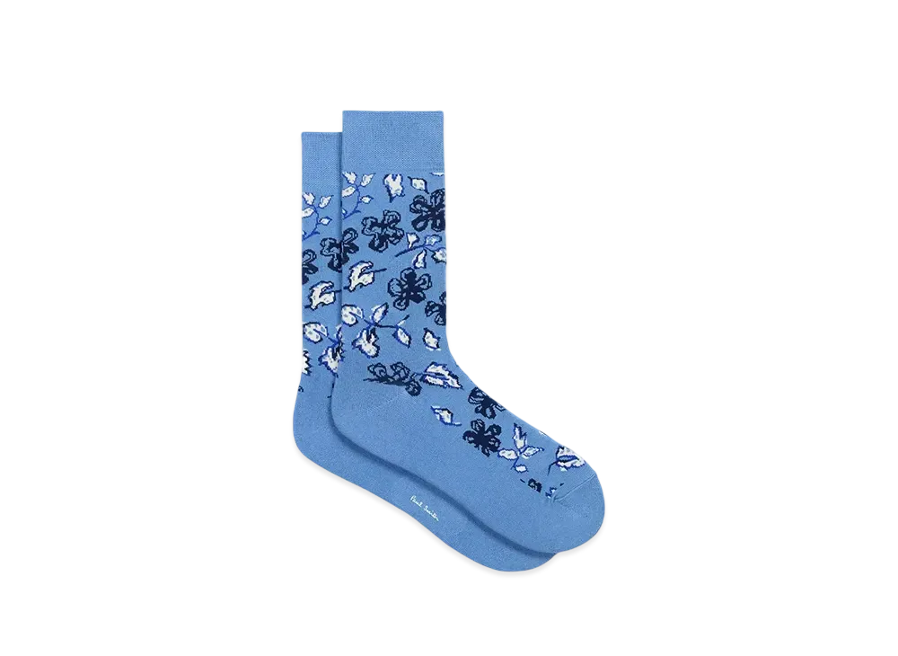 Paul Smith Yucca Casual Socks "Blue"