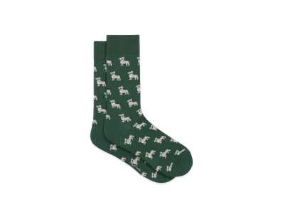 Paul Smith Pug Socks "DarkGreen"