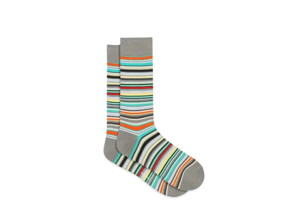 Paul Smith Signature Striped Socks "Gray"