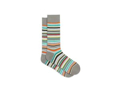 Paul Smith Signature Striped Socks "Gray"
