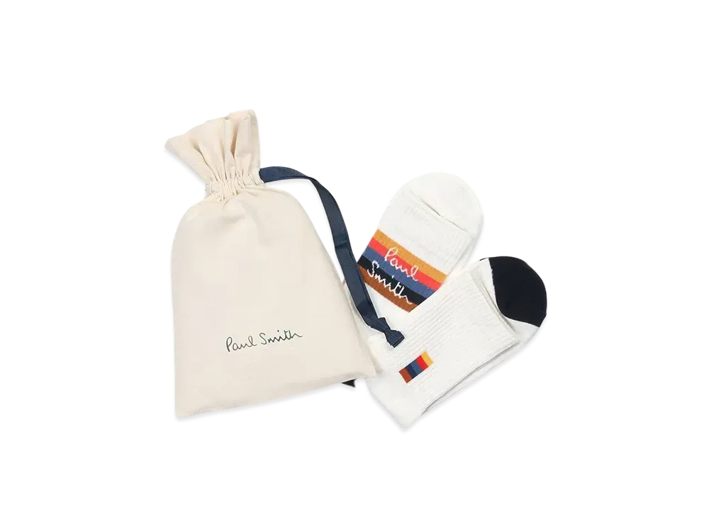 Paul Smith Socks Gift Set "White"