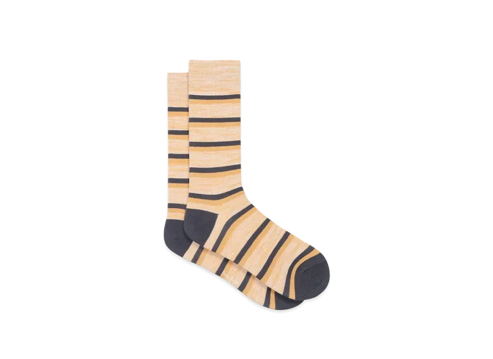 Paul Smith Melange Border Casual Socks "Beige"