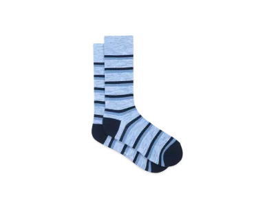 Paul Smith Melange Border Casual Socks "Blue"