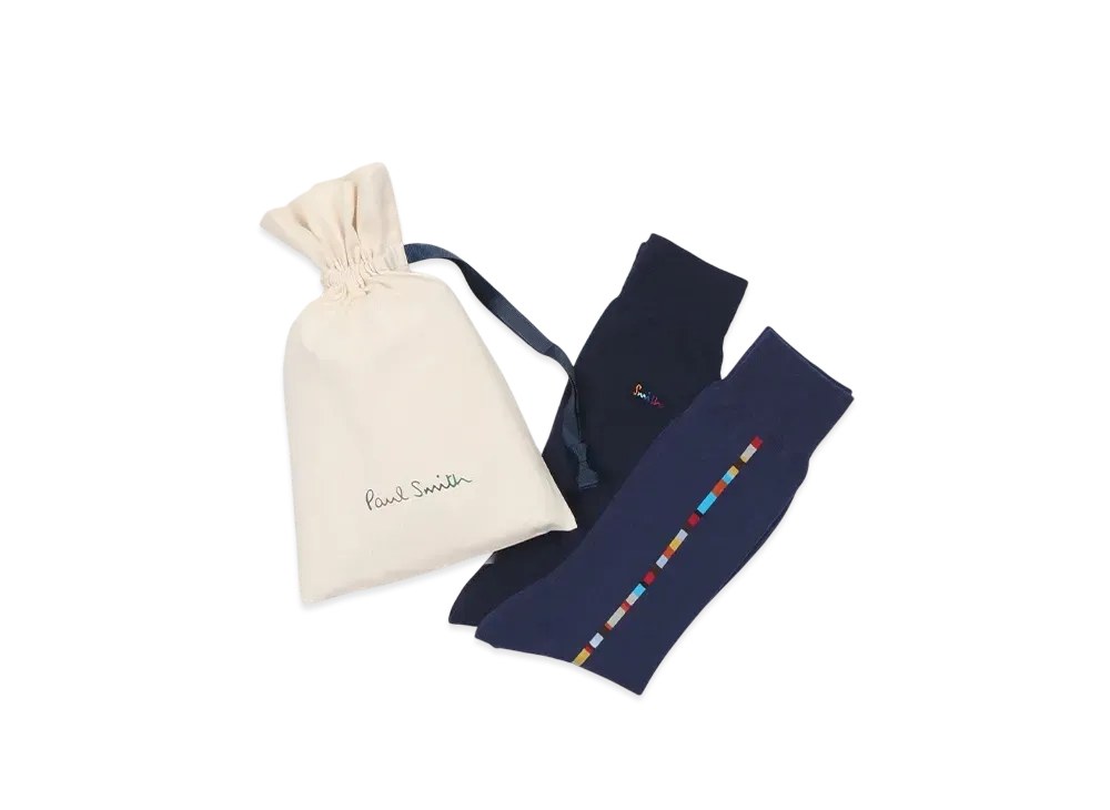 Paul Smith Socks Gift Set "Navy"