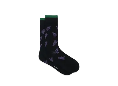 Paul Smith Lobster Casual Socks "Black"